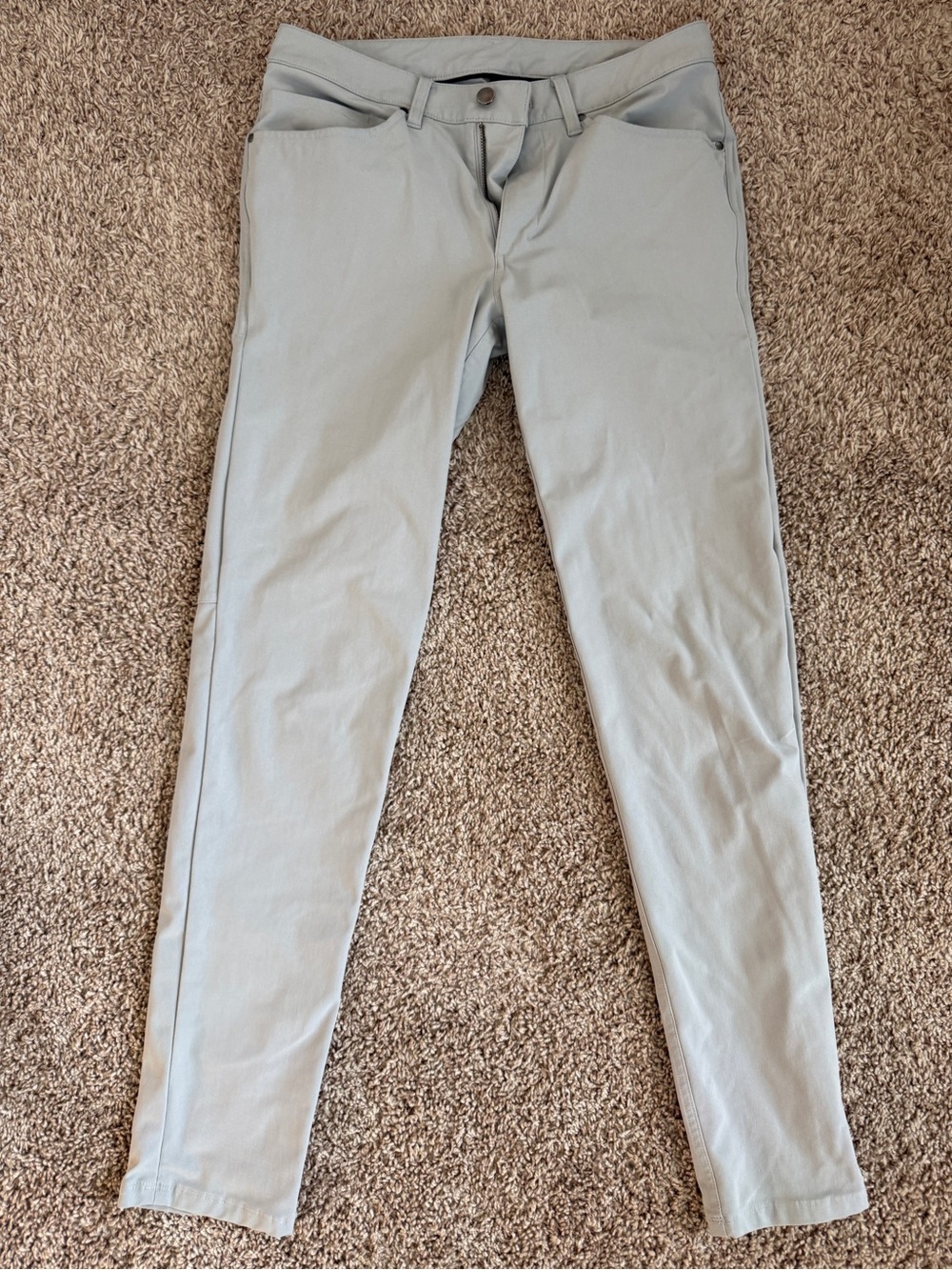 lululemon athletica Light Gray Activewear ABC Pants